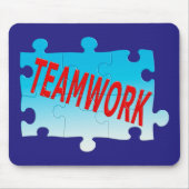 Teamwork Jigsaw Puzzle Mouse Pad Mousepad (Vorne)