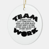 TEAMWORK KERAMIK ORNAMENT (Links)