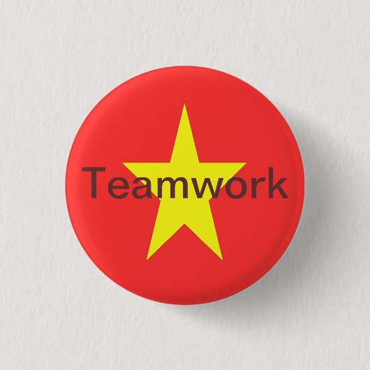 Teamwork-Knopf Button (Vorderseite)