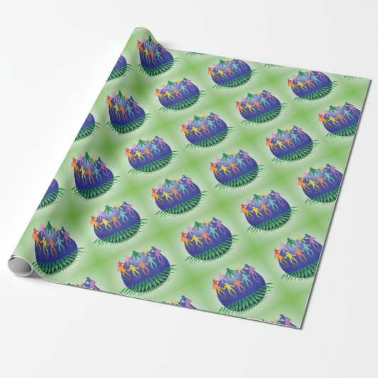 Teamwork-Konzept Geschenkpapier (Ungerollt)