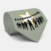 Teamwork Krawatte (Gerollt)