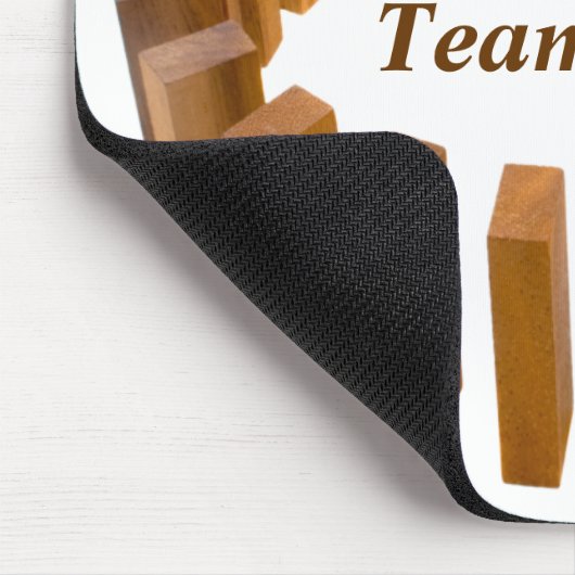 Teamwork-Kreis Mousepad (Ecke)