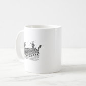 Teamwork macht den Stream funktionieren, Dragon Bo Kaffeetasse (Vorderseite Links)