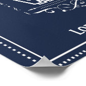 Teamwork macht den Traum Motivierend Poster (Ecke)