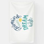 Teamwork macht den Traum zum Erfolg Banner (Vertikal)