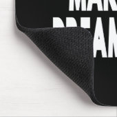 Teamwork macht den Traum zum Erfolg Mousepad (Ecke)