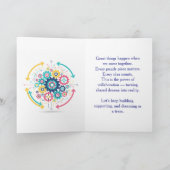 Teamwork Makes the Dream Work Greeting Cards Karte (Innenseite)