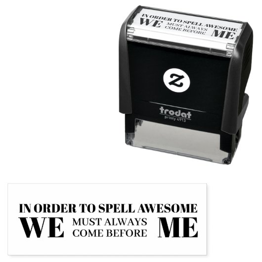 Teamwork motivational quote permastempel (Beispiel)