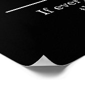 Teamwork Motivierend Inspiration Zitat Poster (Ecke)