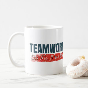 Teamwork Motivierend Mitarbeiter Corporate Gift Kaffeetasse