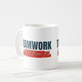 Teamwork Motivierend Mitarbeiter Corporate Gift Kaffeetasse (Vorderseite Links)