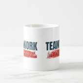 Teamwork Motivierend Mitarbeiter Corporate Gift Kaffeetasse (Mittel)