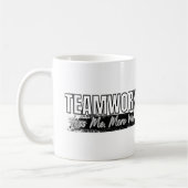 Teamwork Motivierend Mitarbeiterbüro Geschenk Kaffeetasse (Links)