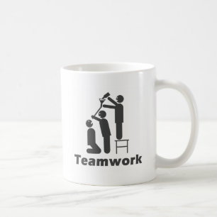 Teamwork - motivierend Waren Kaffeetasse