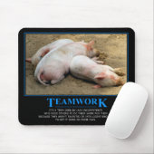 Teamwork mousepad (Mit Mouse)