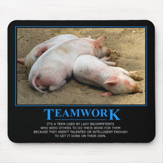 Teamwork mousepad (Vorne)