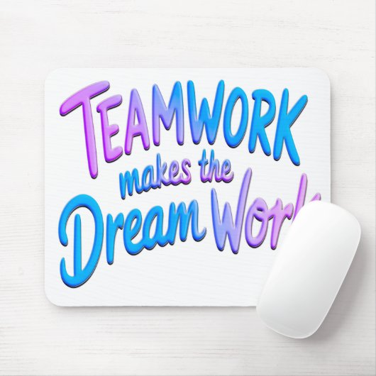 Teamwork Mousepad (Mit Mouse)