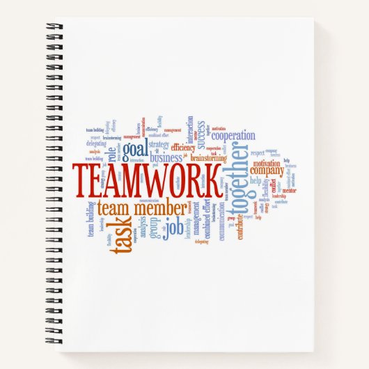 TEAMWORK NOTIZBLOCK (Vorderseite)