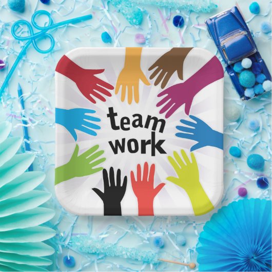 TeamWork Pappteller (Party)