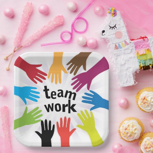 TeamWork Pappteller (Party)