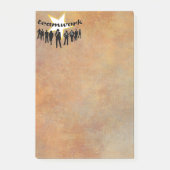 Teamwork Post-it Klebezettel (Vorderseite)