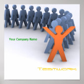 Teamwork Poster (Vorne)