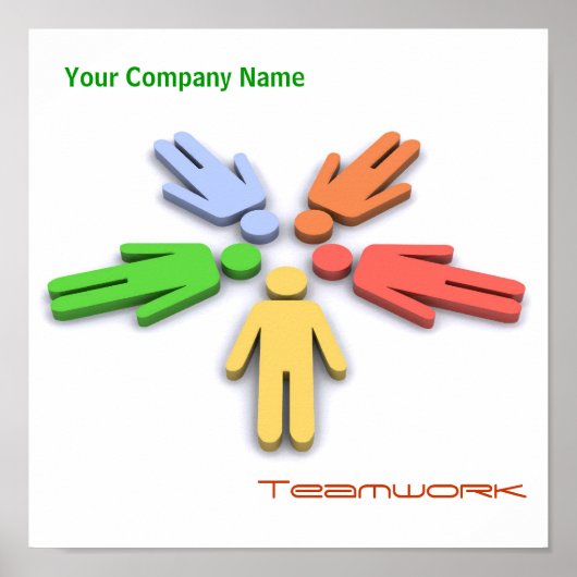 Teamwork Poster (Vorne)