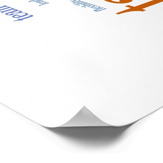 TEAMWORK POSTER (Ecke)