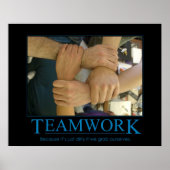 Teamwork Poster (Vorne)