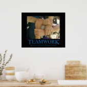 Teamwork Poster (Küche)