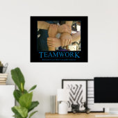 Teamwork Poster (Heimbüro)