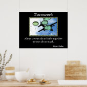 Teamwork Poster 2 (Küche)