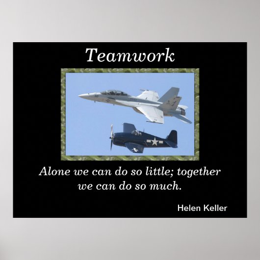 Teamwork Poster 9 (Vorne)