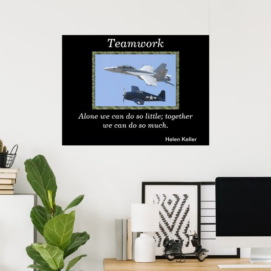 Teamwork Poster 9 (Heimbüro)