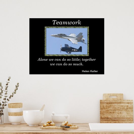 Teamwork Poster 9 (Küche)