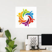 Teamwork Poster - SRF (Heimbüro)