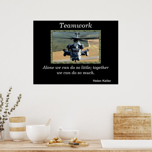 Teamwork Posters 14 Poster (Küche)