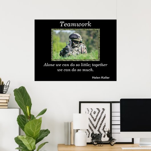 Teamwork Posters 16 Poster (Heimbüro)