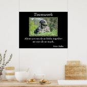 Teamwork Posters 16 Poster (Küche)