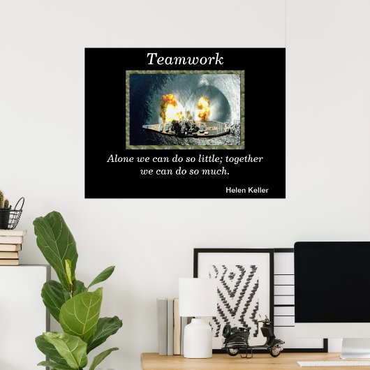 Teamwork Posters 18 Poster (Heimbüro)