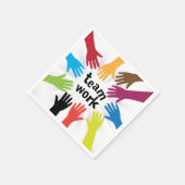 TeamWork Serviette (Ecke)
