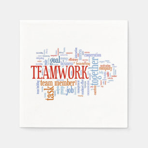 TEAMWORK SERVIETTE