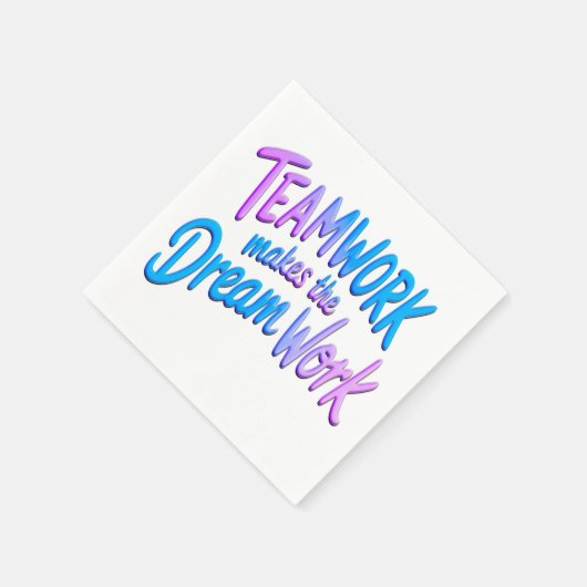 Teamwork Serviette (Ecke)