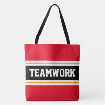 TEAMWORK Sporty Grey Schwarz-weiß Racing Stripes