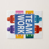 Teamwork-Tabelle Puzzle (Horizontal)