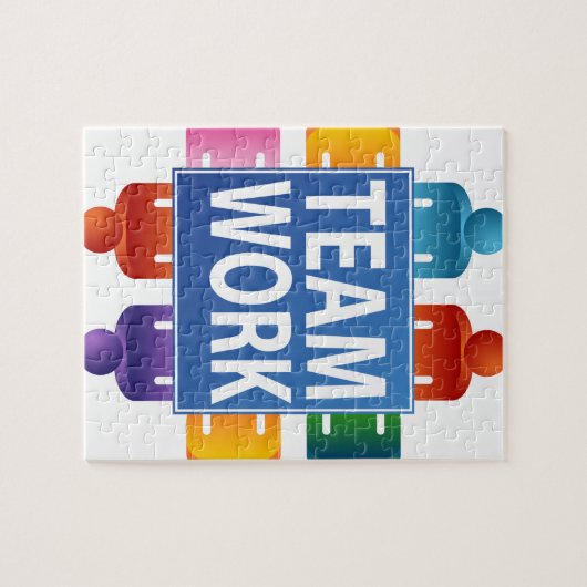 Teamwork-Tabelle Puzzle (Horizontal)