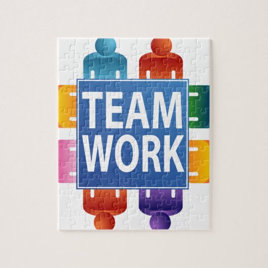 Teamwork-Tabelle Puzzle (Vertikal)