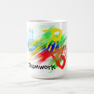 Teamwork-Tasse Kaffeetasse