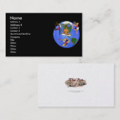 "Teamwork " Visitenkarte (Vorne/Hinten)