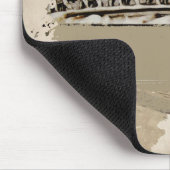 Teamwork White Elephants Mousepad (Ecke)